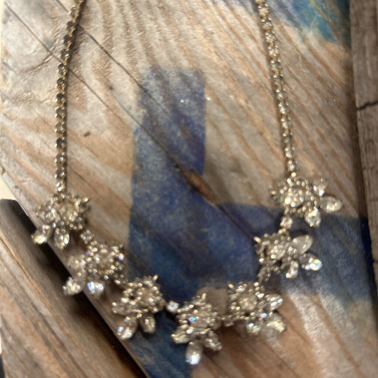 Seven Flower Crystal Necklace