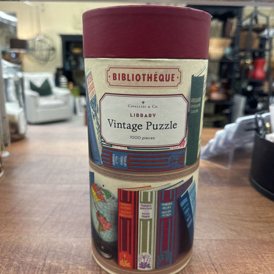 Vintage Library Puzzle 1000 Pieces