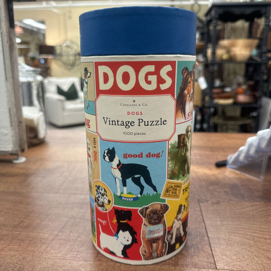 Vintage Dogs Puzzle 1000 Pieces