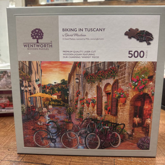 Biking in Tuscany Puzzle 500 Pieces