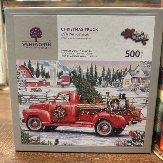 Christmas Truck Puzzle 500 Pieces