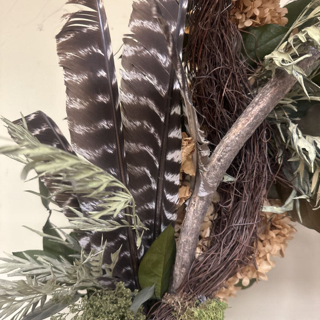 Rustic Floral Wreath