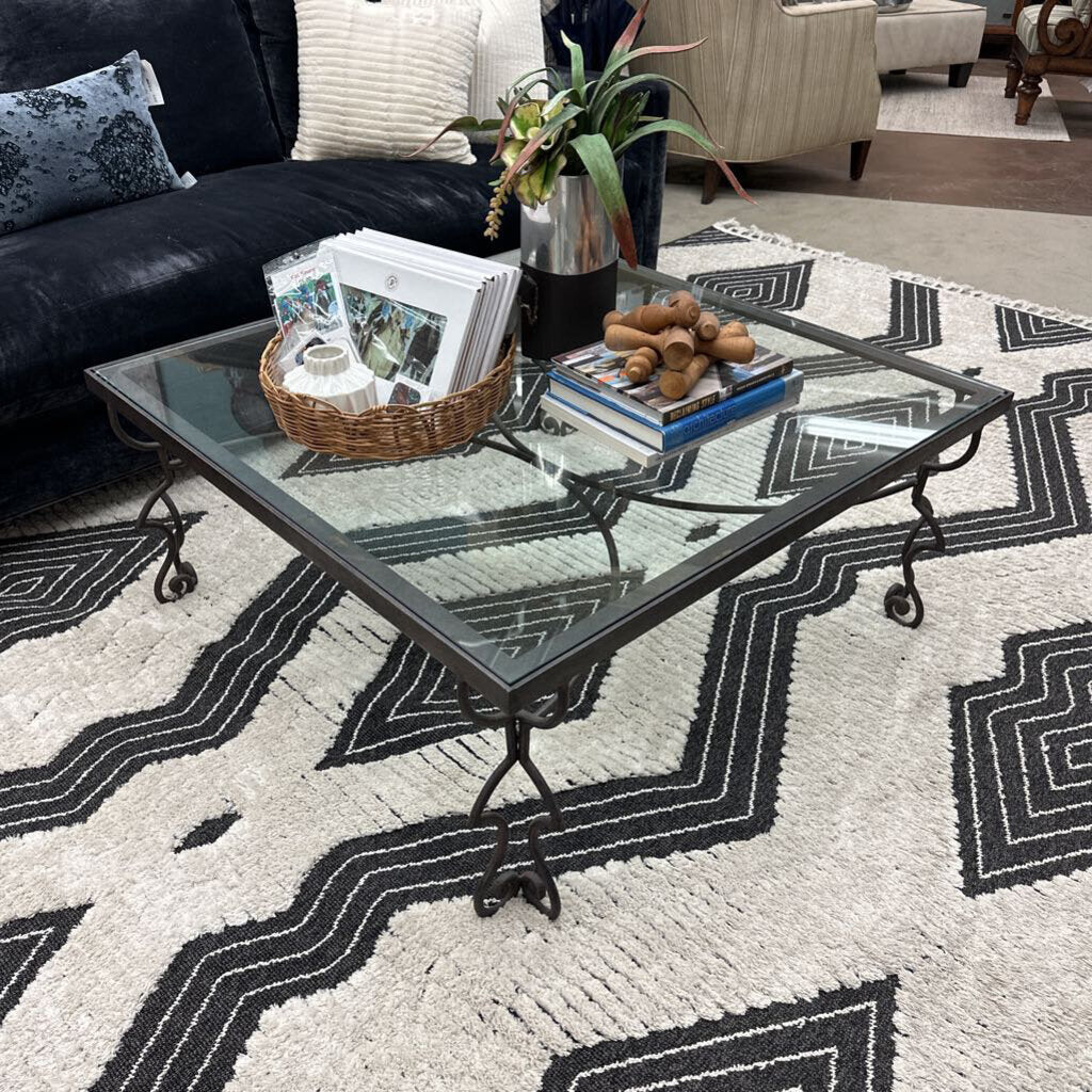 Custom Iron Coffee Table