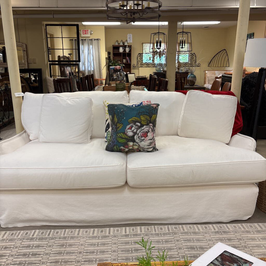 Slipcovered Sofa