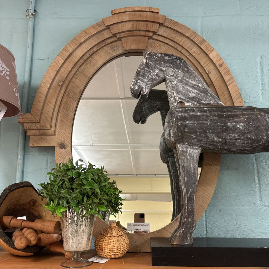 Wooden Mirror