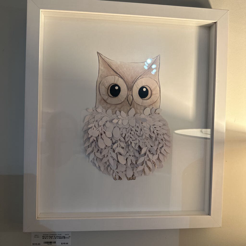 Cut Paper & Watercolor