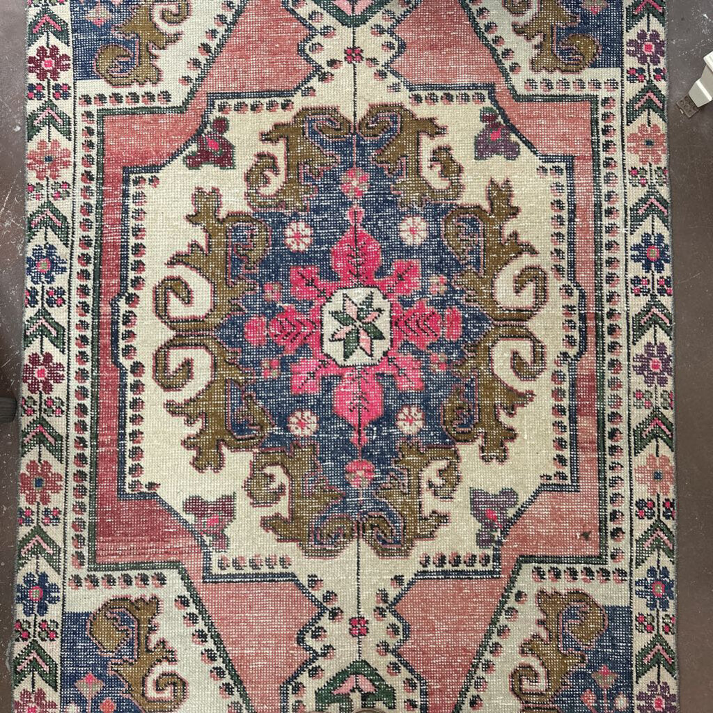 Turkish Vintage Rug(Wool)