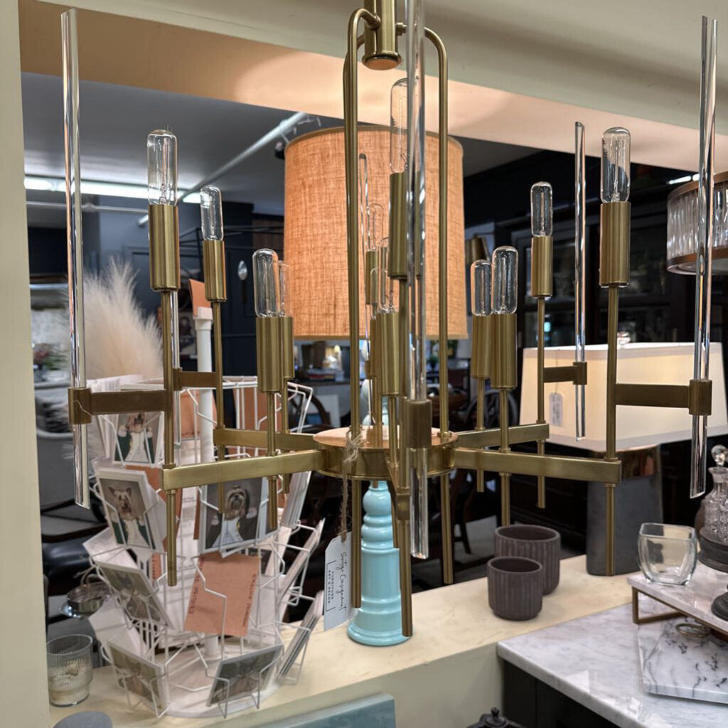 Bari 12-Lite Chandelier NEW