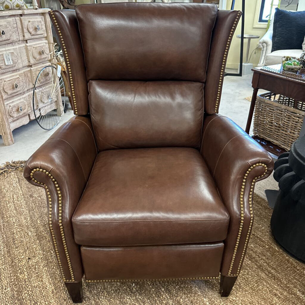 Full Grain Leather Recliner