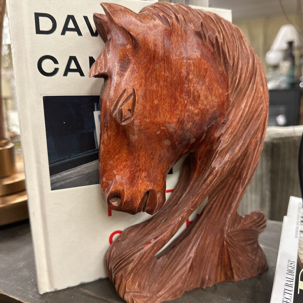Carved Horse Head