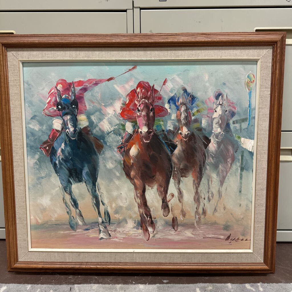 Equestrian Painting