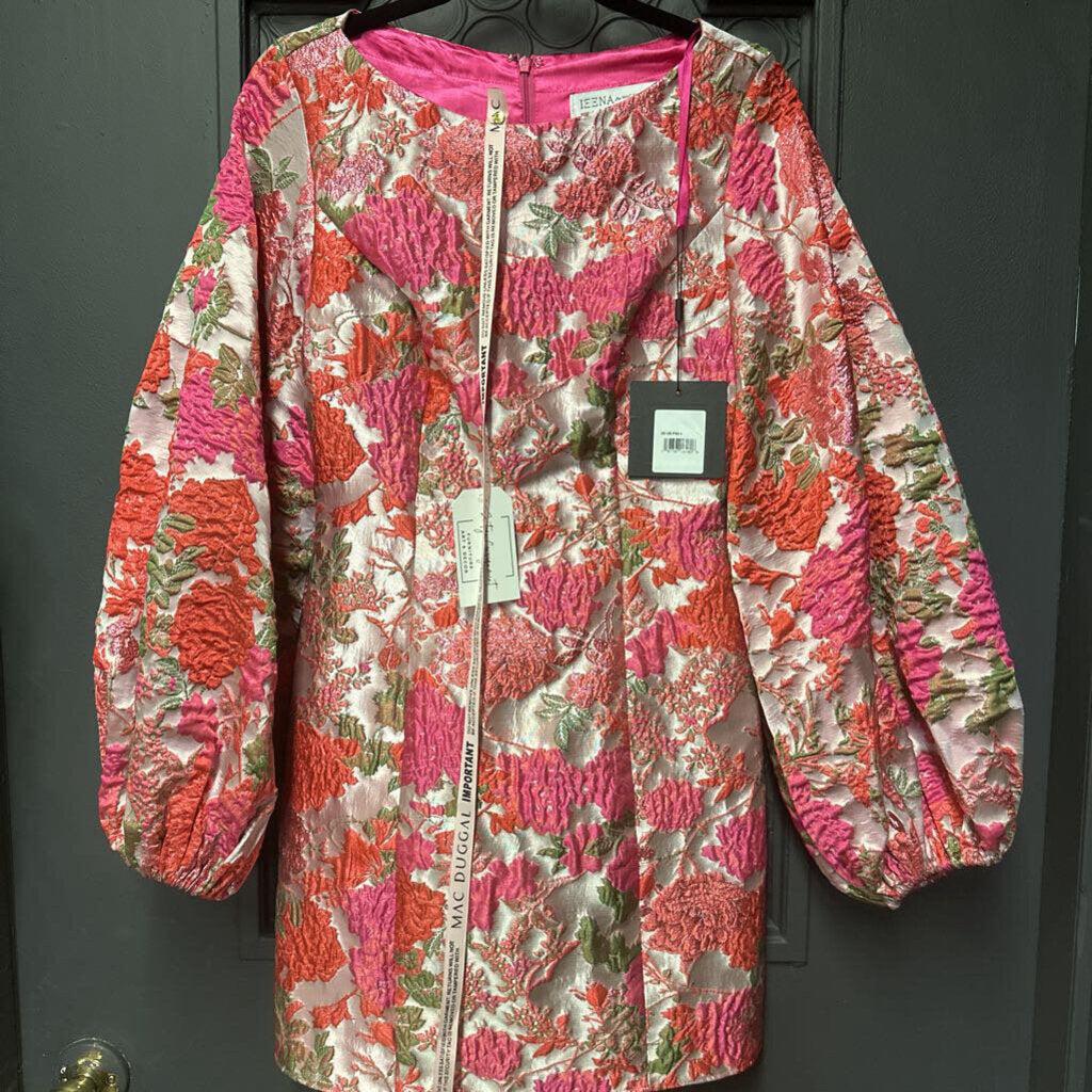 (NWT) Ieena Florla Jacquard/Brocade Dress