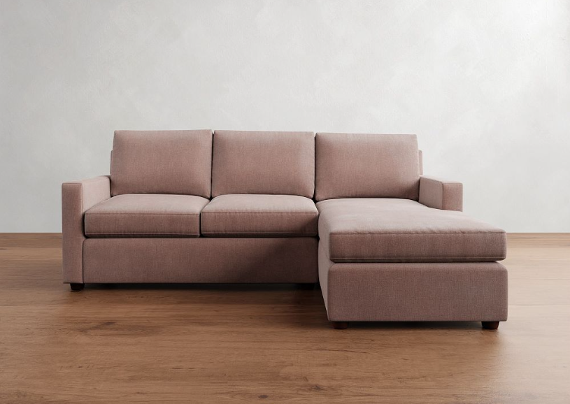 Cameron Modern Square Arm Sofa & Chaise