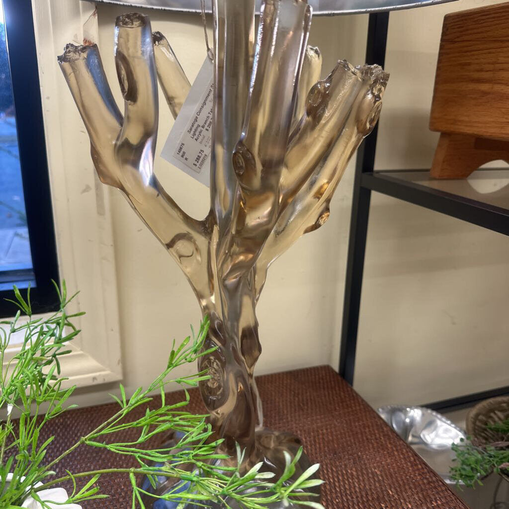 Acrylic Branch Table Lamp