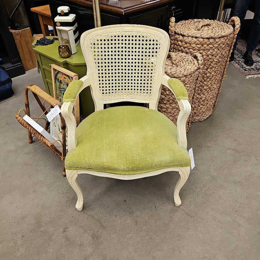 Cane Accent Chair