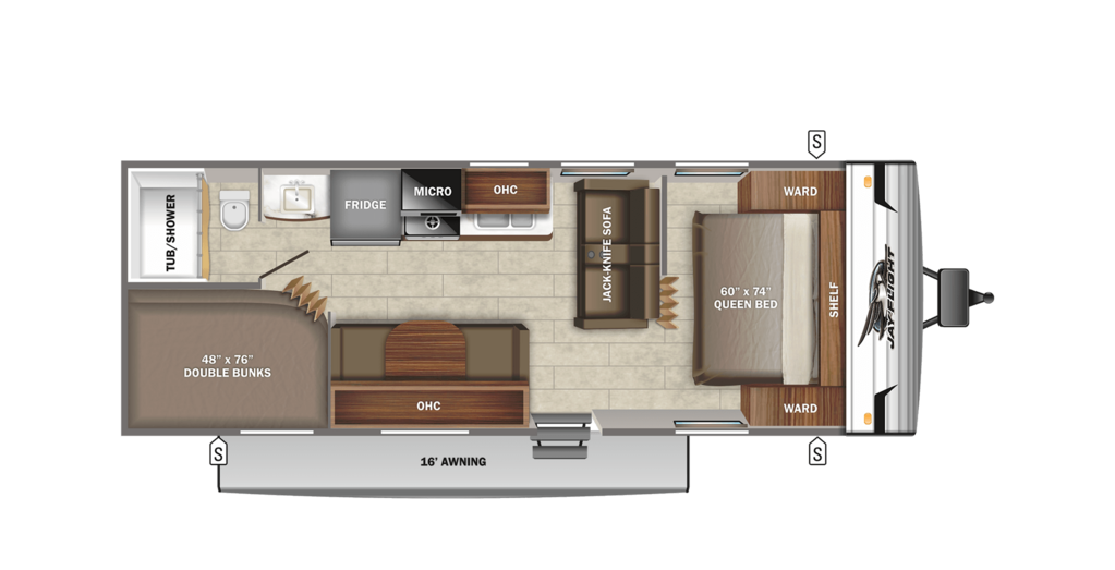 2022 264 BH Camper