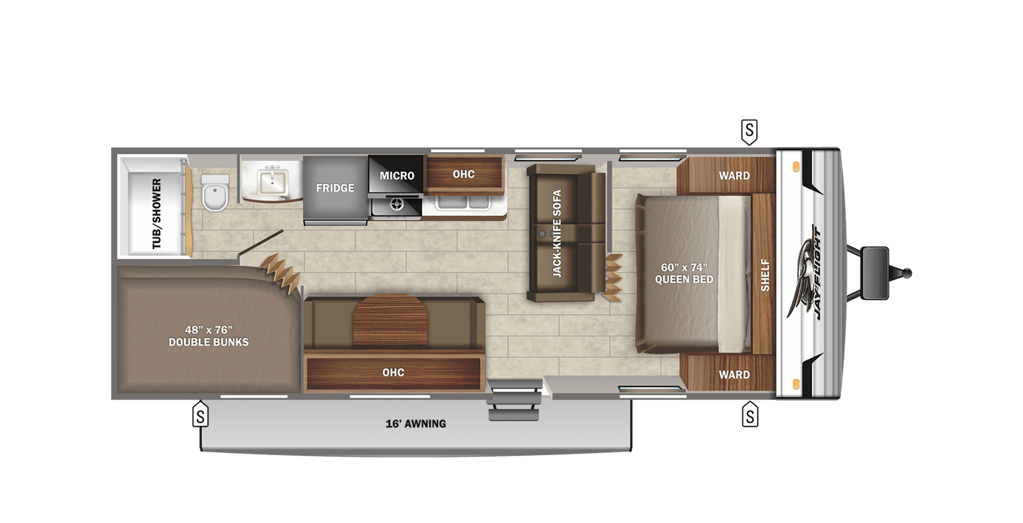 Like New 2022 264 BH Travel Trailer