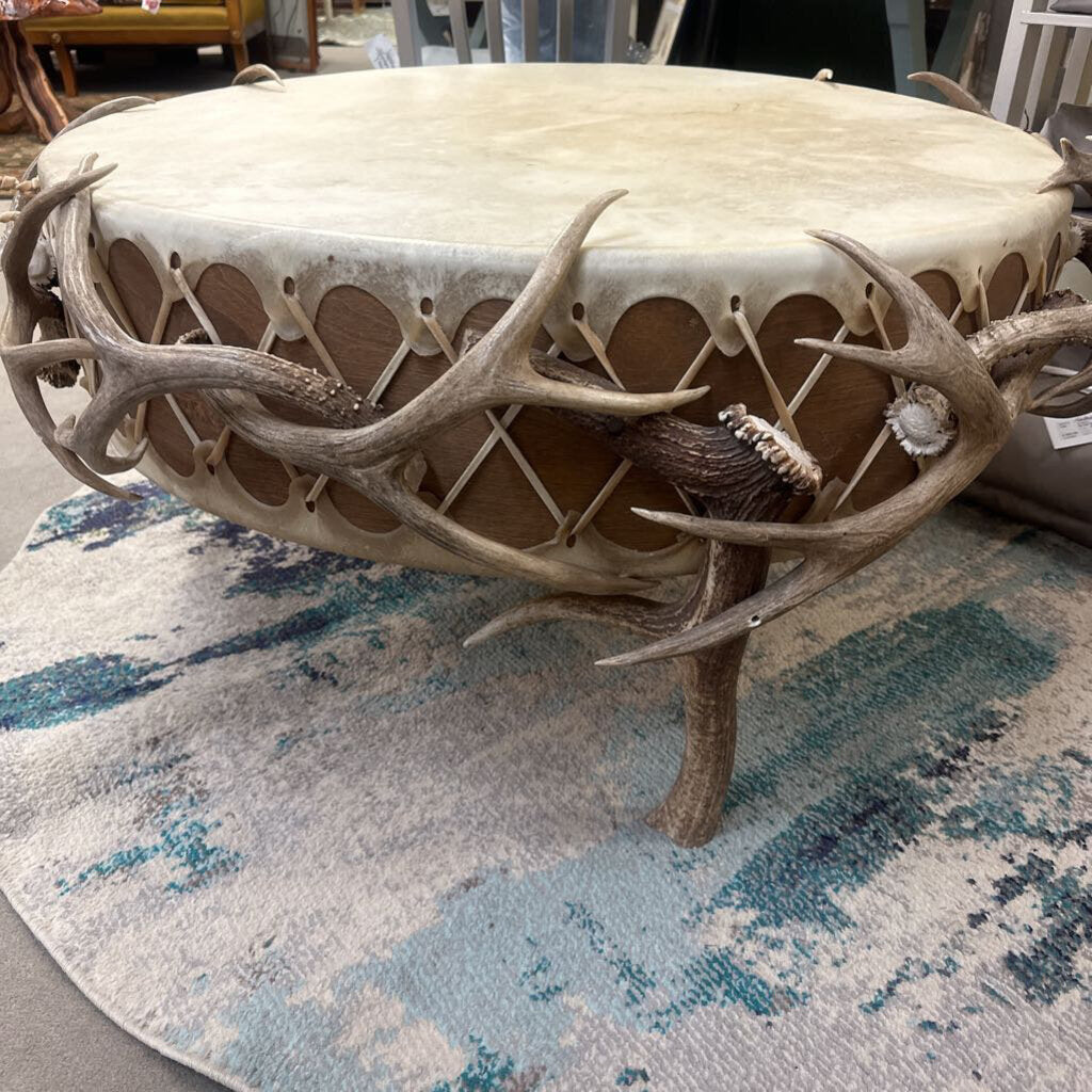 Custom Furnitur Custom Rustic Drum Table