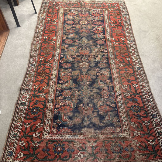 Antq. Hand Knotted Rug