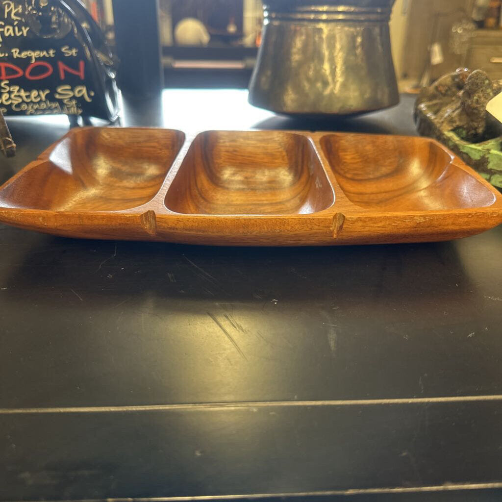 Divided Wooden Tray