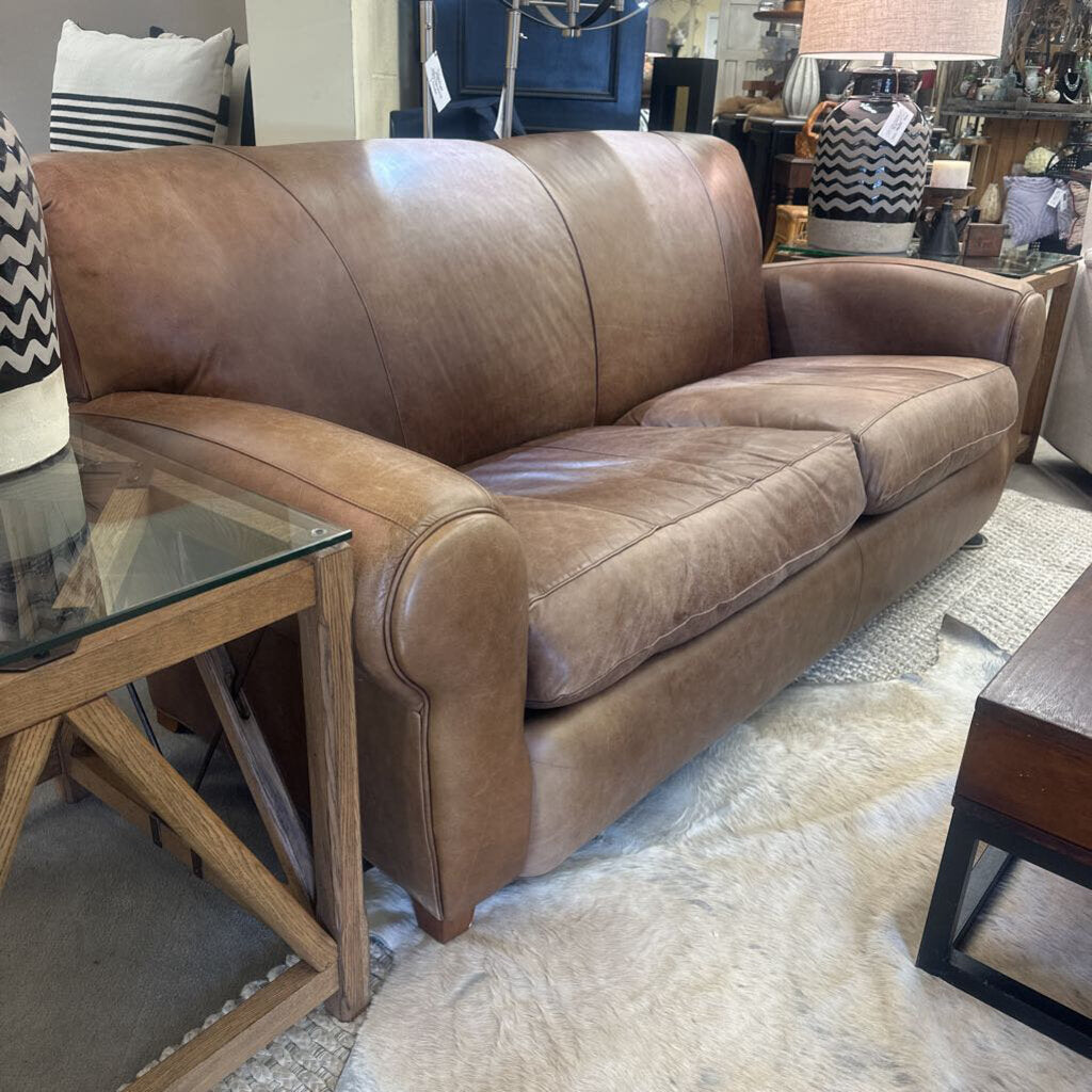 Leather 2-Seat Sofa