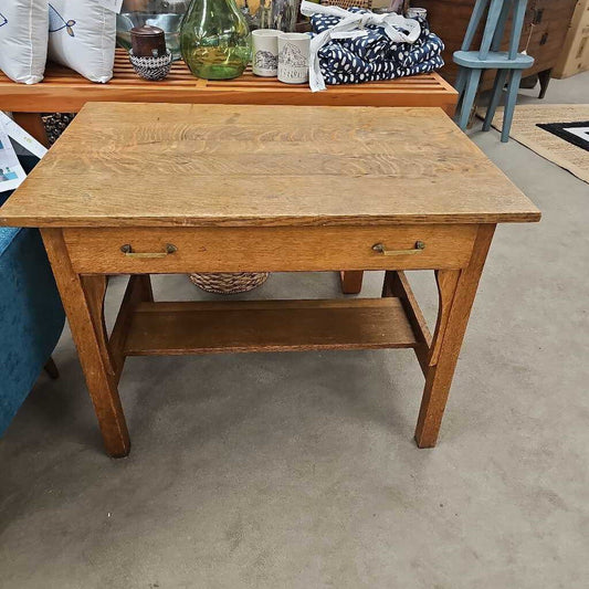 Vintage Mission Writing Desk