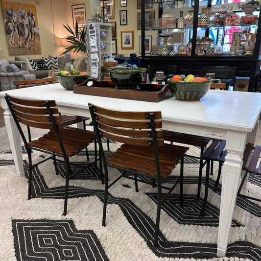 White Dining Room Table