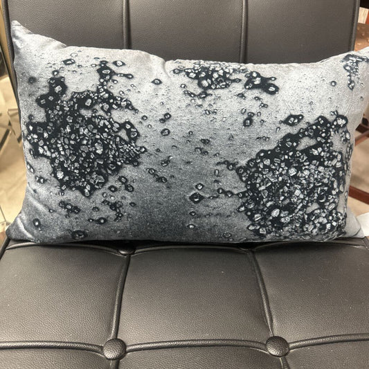 Mineral Pressed Velvet Pillow