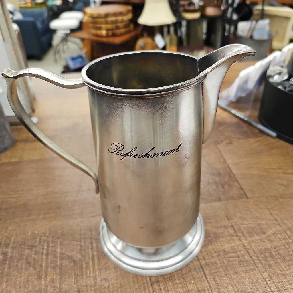 Pottery Barn Hotel Silver Pitcher