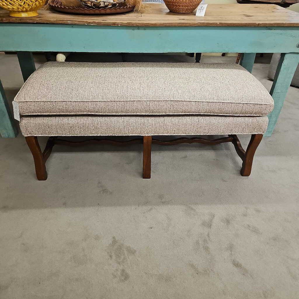 Designer Made Upholstered Bench