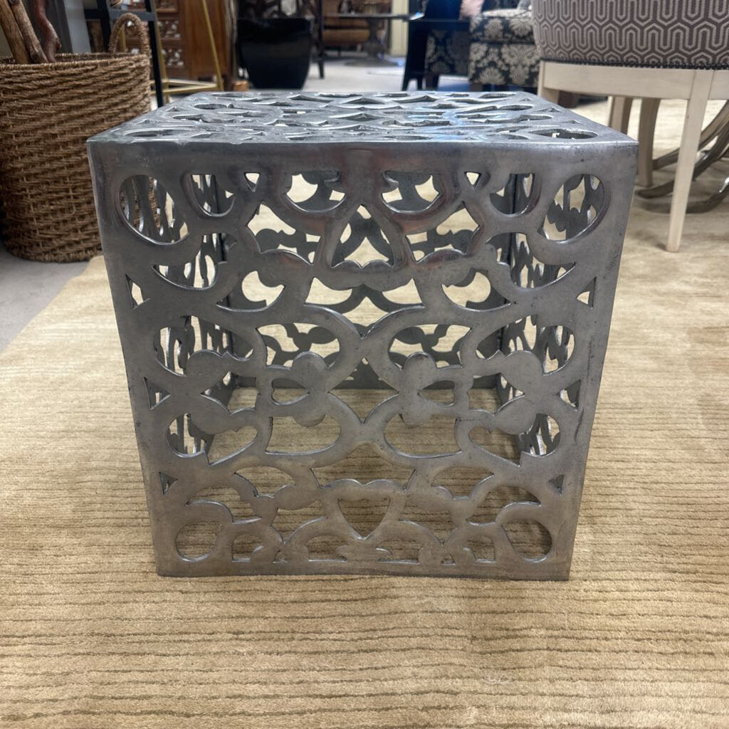 Perforated Aluminum Stool/Table