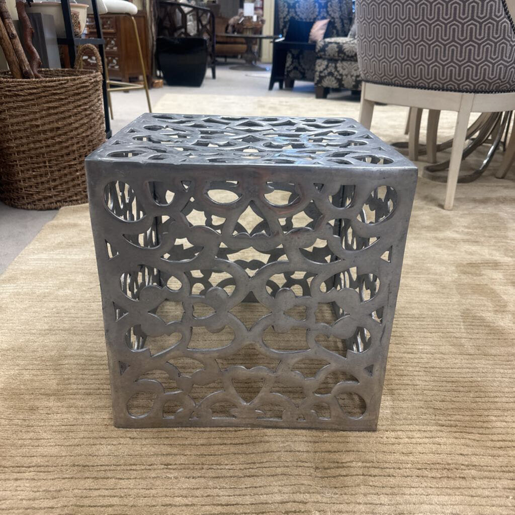 Perforated Aluminum Stool/Table