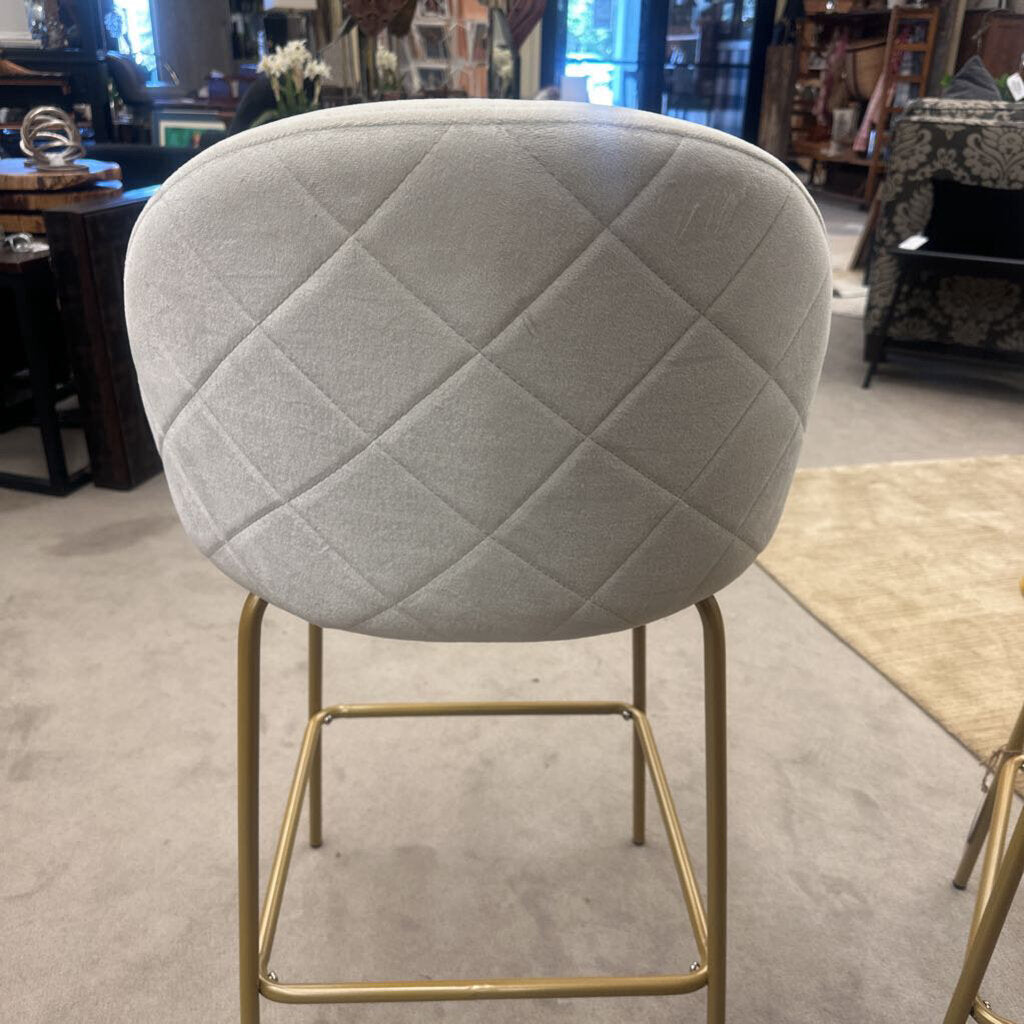 Lily Upholstered Counter Stool