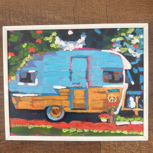 Vintage Camper Art