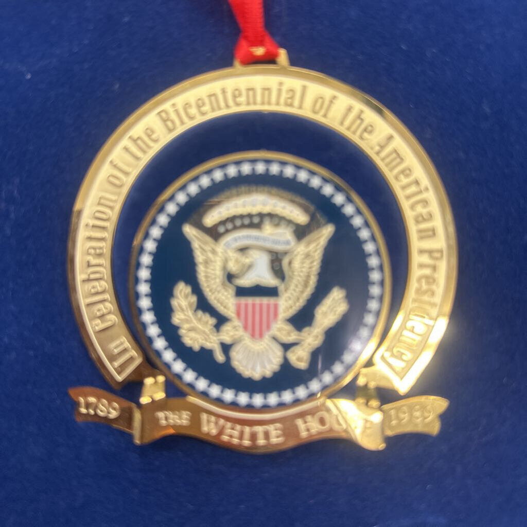 1989 White House Bicentennial Commemorative Ornament