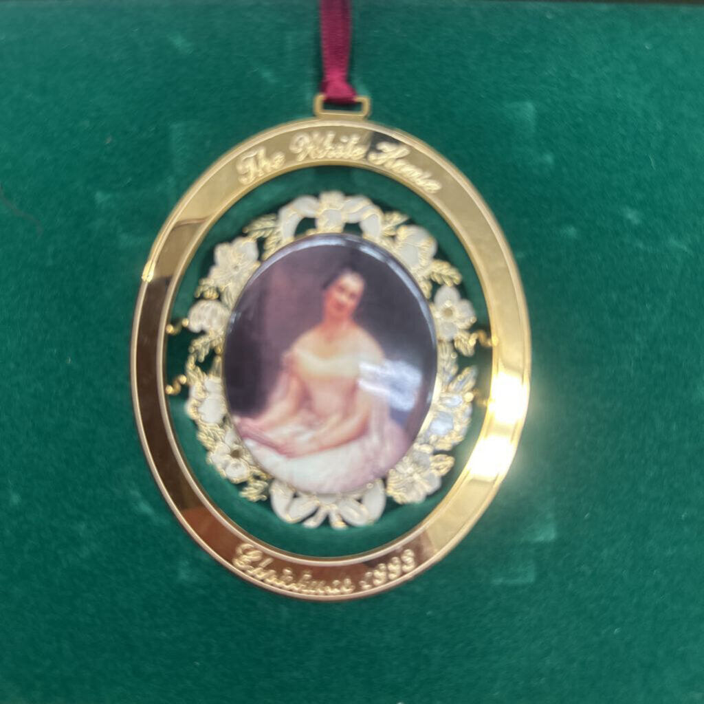 Mrs. White House Christmas Ornament 1993