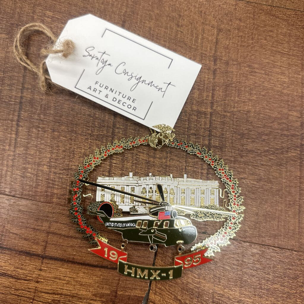 HMX-1 Presidential Helicopter Ornament