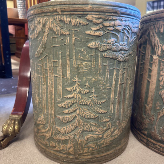 Antique Embossed Crock