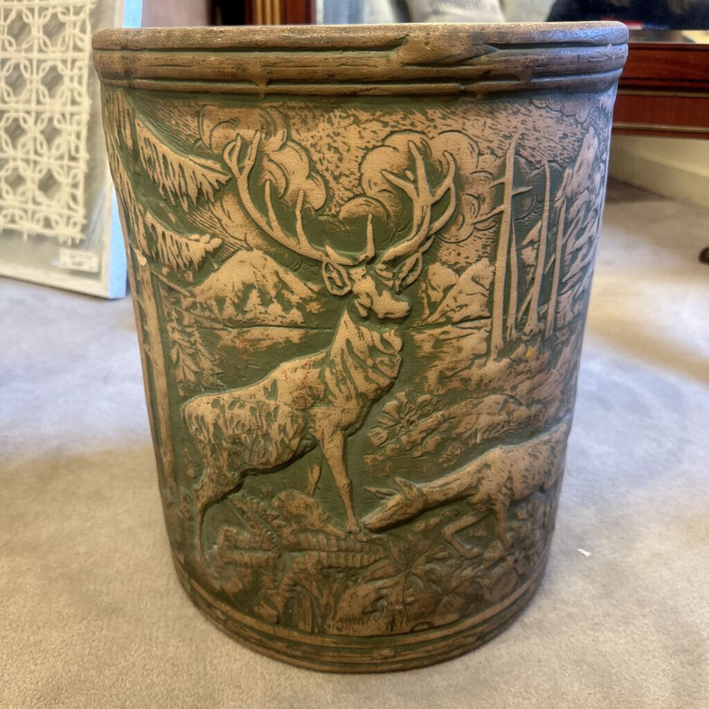 Antique Embossed Crock