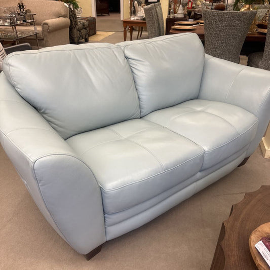 Leather Loveseat