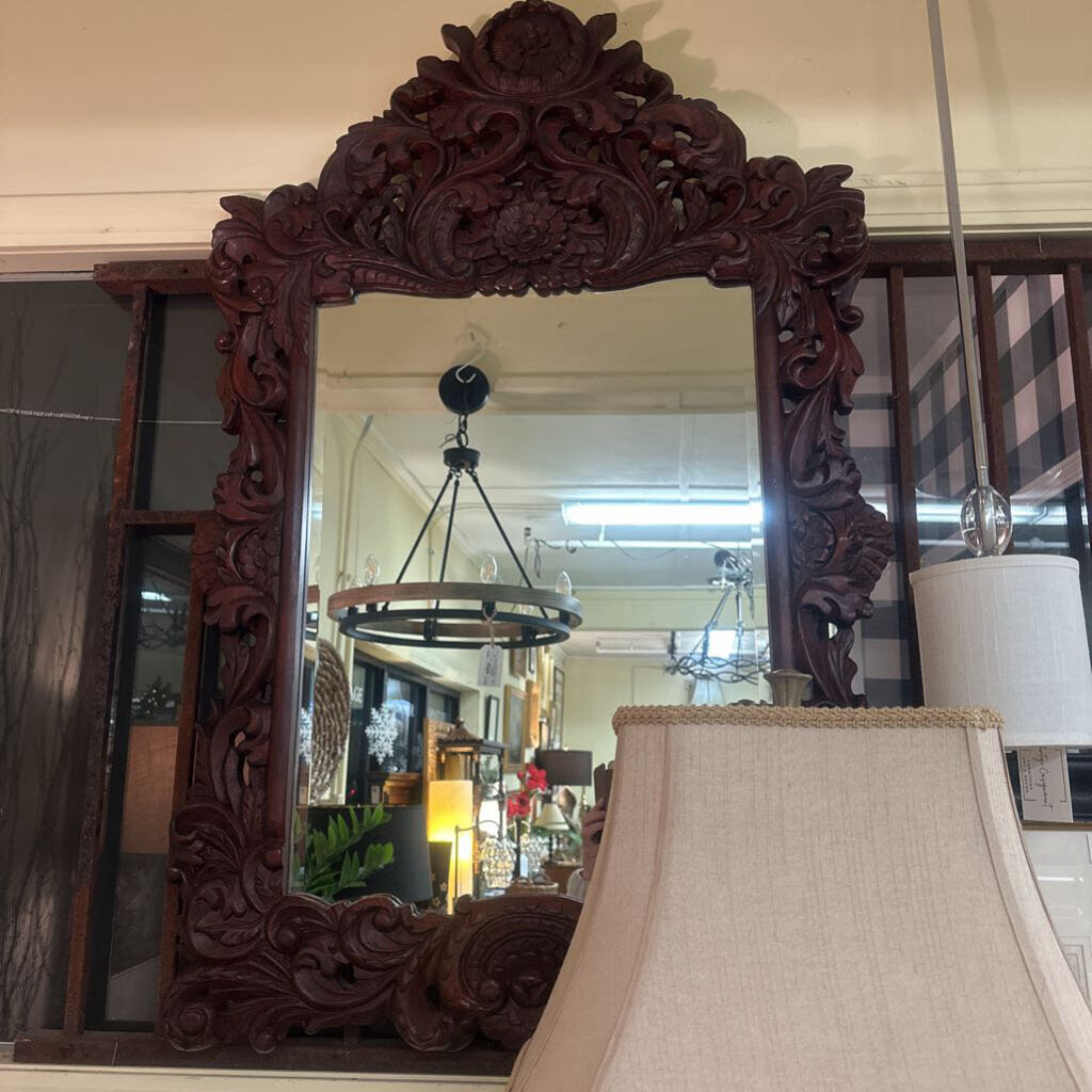 Antique Carved Mirror