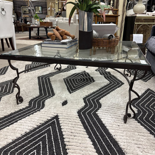 Custom Iron Coffee Table