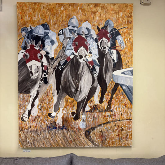 Original Saratoga Oil Painting