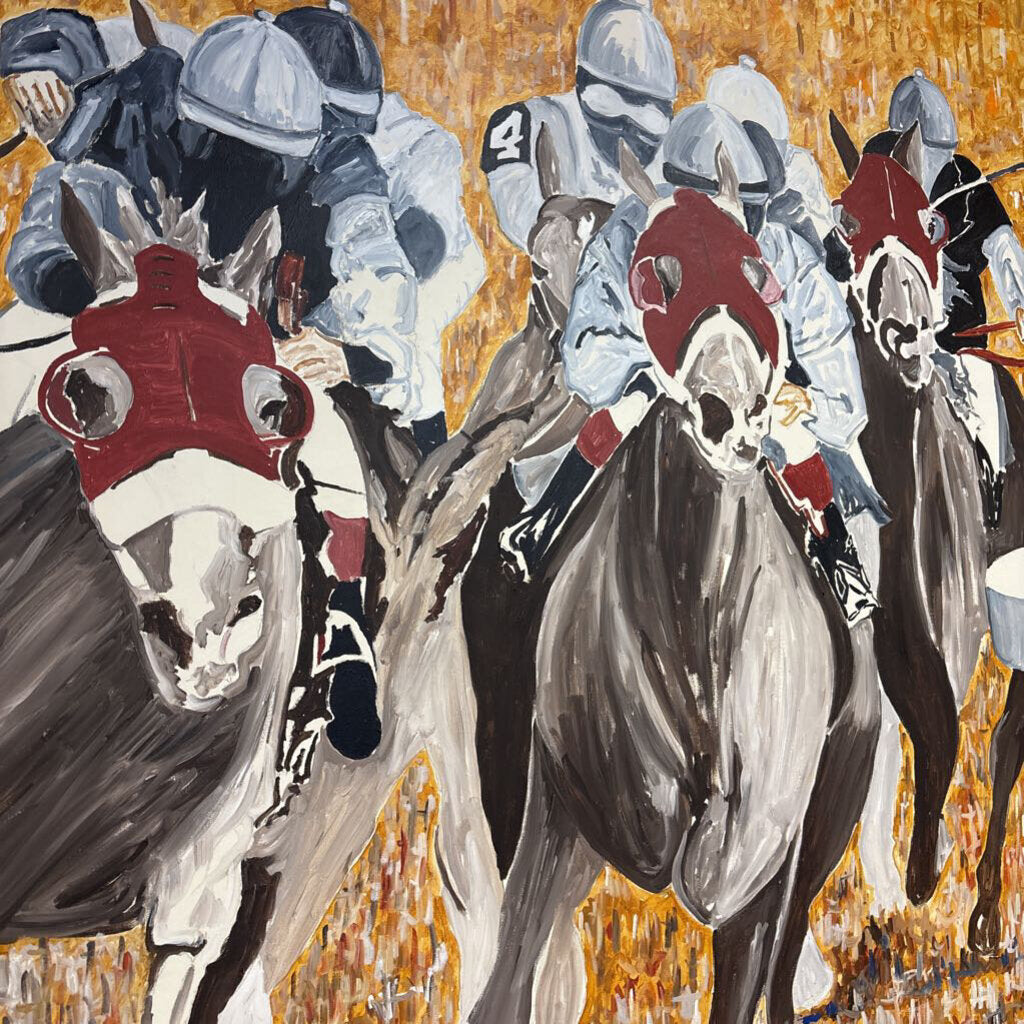 Original Saratoga Oil Painting