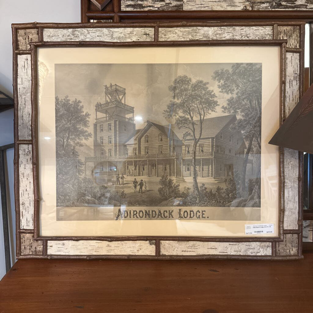 Adirondack Lodge Art