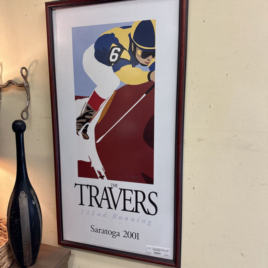 2001 Framed Travers Poster