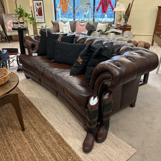 Leather Chesterfield Sofa
