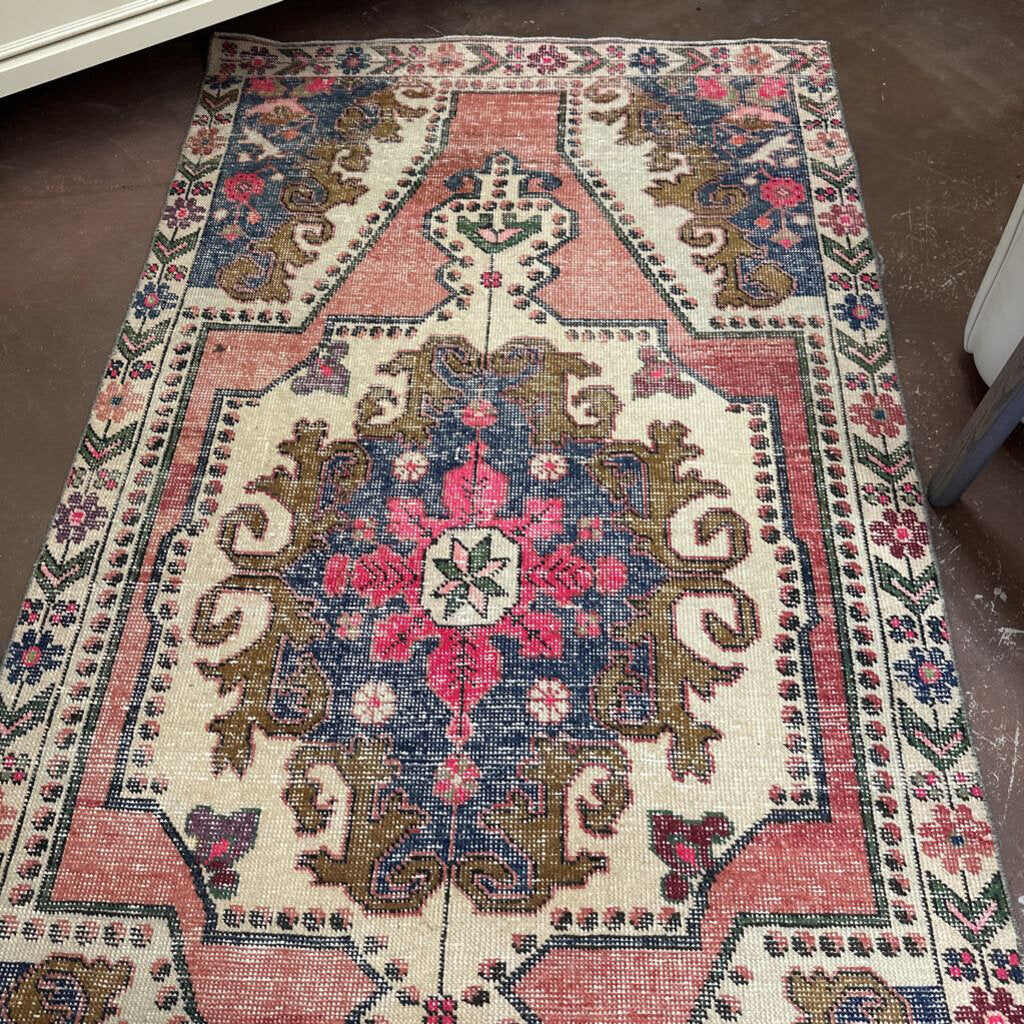 Turkish Vintage Rug(Wool)