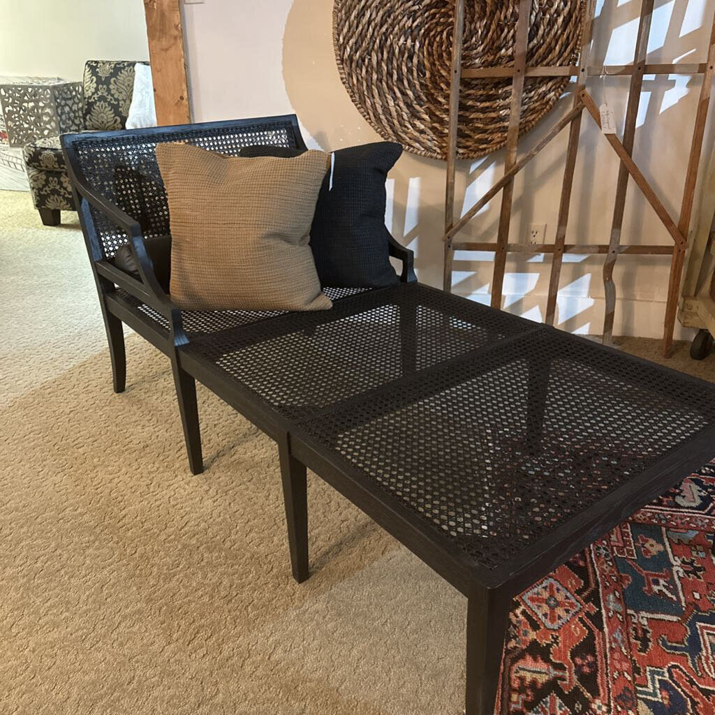 Cane Chaise Lounge