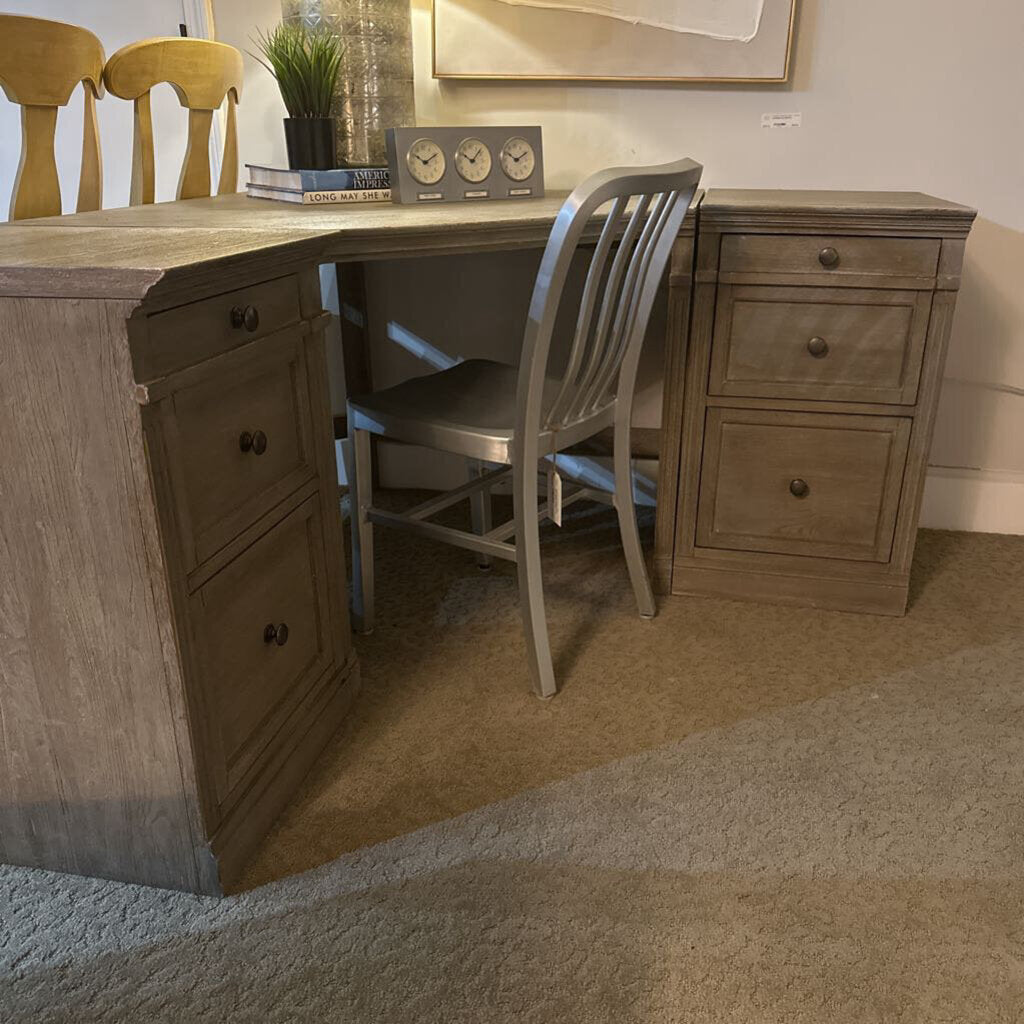 RH Corner Desk